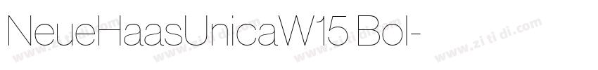 NeueHaasUnicaW15 Bol字体转换 NeueHaasUnicaW15 Bol字体转换